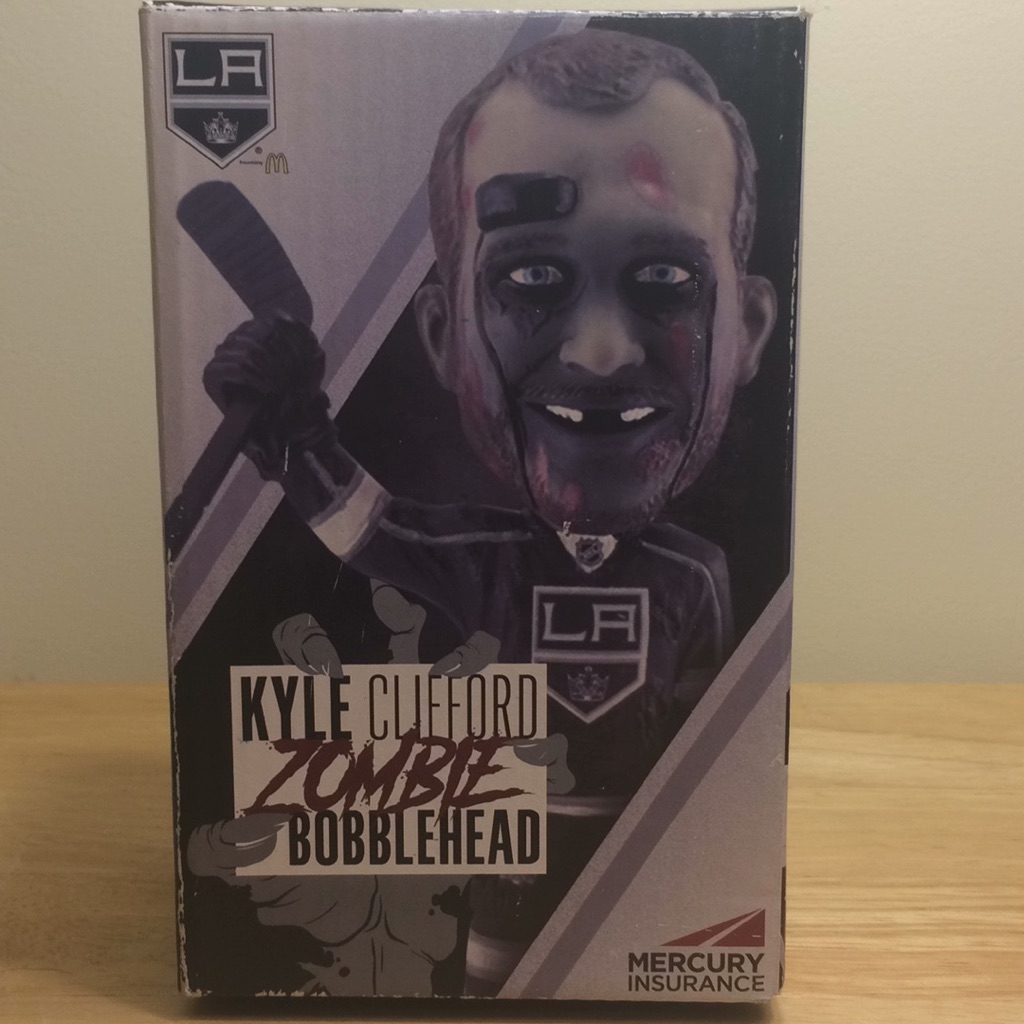 Kyle Clifford Zombie Nhl Hockey Bobblehead